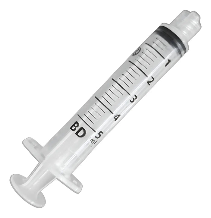 Seringa Descartável 5 mL Luer Lock sem Agulha 100 Unidades – BD