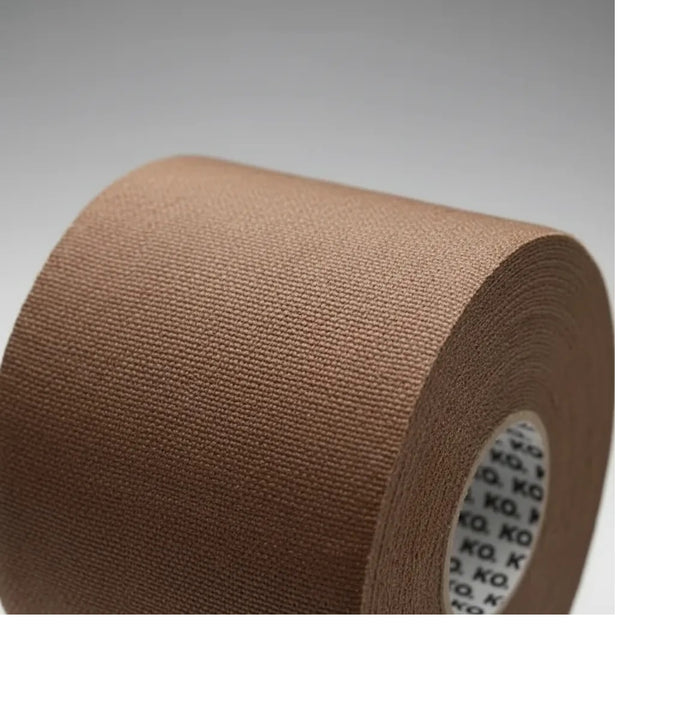 BANDAGEM ELASTICA KINESIOLÓGICA  DELLAMED BROWN SUGAR MARROM