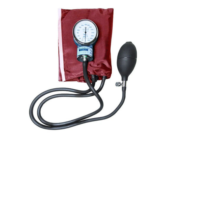 APARELHO PRESSÃO ESFIGMOMANOMETRO VERMELHO METAL SOLIDOR