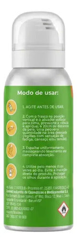 Mousse Corporal com Cúrcuma e Arnica 100 mL sem Fragrância – Mantecorp